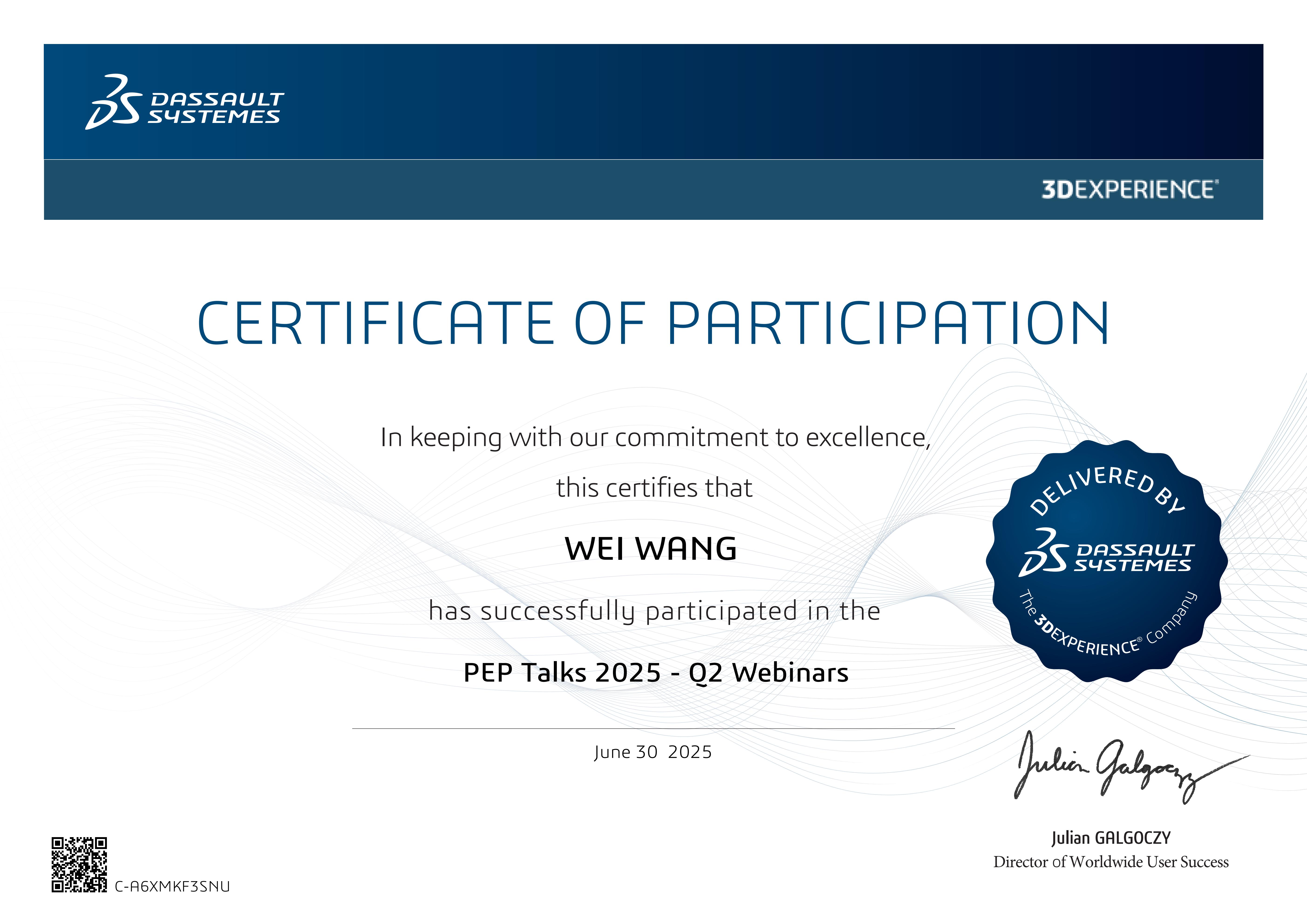 PEP演讲2025-第二季度网络研讨会